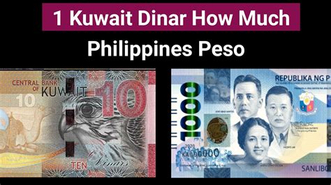 6 Kuwaiti Dinars (KWD) to Philippine Pesos (PHP) today.